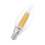 Ledvance Classic LED E14 Kaars Filament Helder 3.4W 470lm - 827 Zeer Warm Wit | Dimbaar - Vervangt 40W