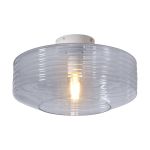 It's about RoMi Plafondlamp Verona Glas Transparant | Geschikt voor 1x E27 
