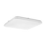 Eglo Wand en Plafondlamp Frania Staal Wit 5.5W 600lm - 830 Warm Wit | IP20 