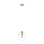 Eglo Hanglamp Manizales Staal Goud | IP20 - Geschikt voor 1x E27 