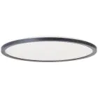 Brilliant Brennan Plafondlamp Kunststof Zwart Wit 18W 2700lm - 827-840 CCT | 420mm - IP44 - 3-Staps Dimbaar