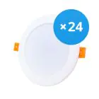 Voordeelpak 24x LED Downlight 12W 1080lm 120D - 840 Koel Wit | Vervangt 1x18W