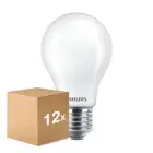 Voordeelpak 12x Philips Master LED E27 Peer Filament Mat 10.5W 1521lm - 922-927 Dim To Warm | Beste Kleurweergave - Dimbaar - Vervangt 100W