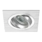 Noxion Inbouw Spot Boxi MR16 Kantelbaar Aluminium | Zaagmaat 80mm - GU10 Fitting